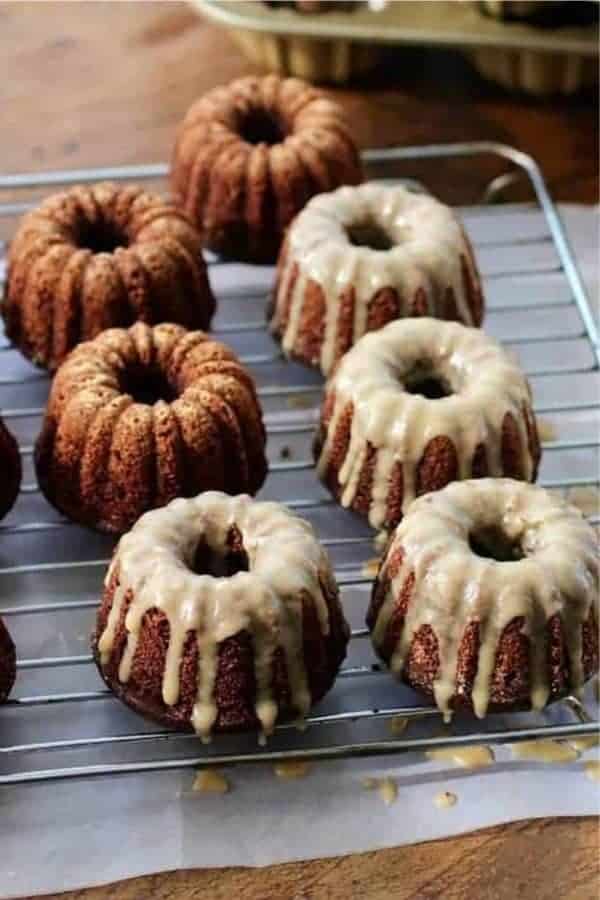 Coffee Chocolate Bundt Cakes