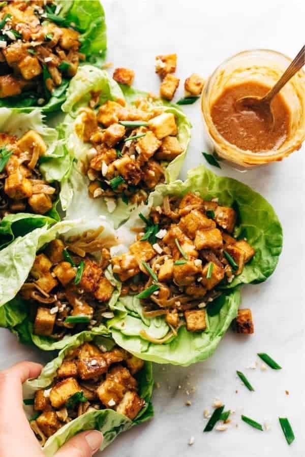 Firecracker Vegan Lettuce Wraps