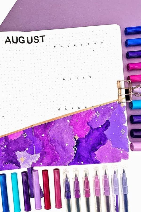 Purple Cloud Weekly Spread