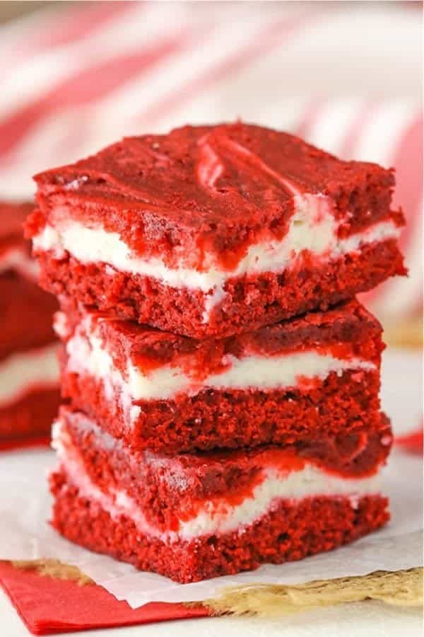 Red Velvet Cheesecake Swirl Brownies