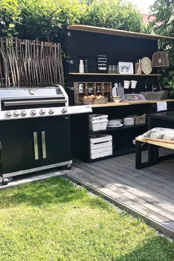 DIY Outdoor Kitchen