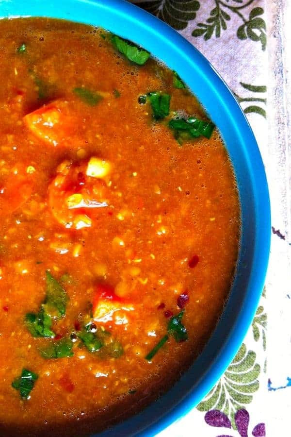 MOROCCAN LENTIL SOUP