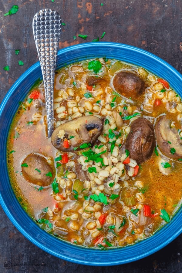 Mushroom Barley Soup