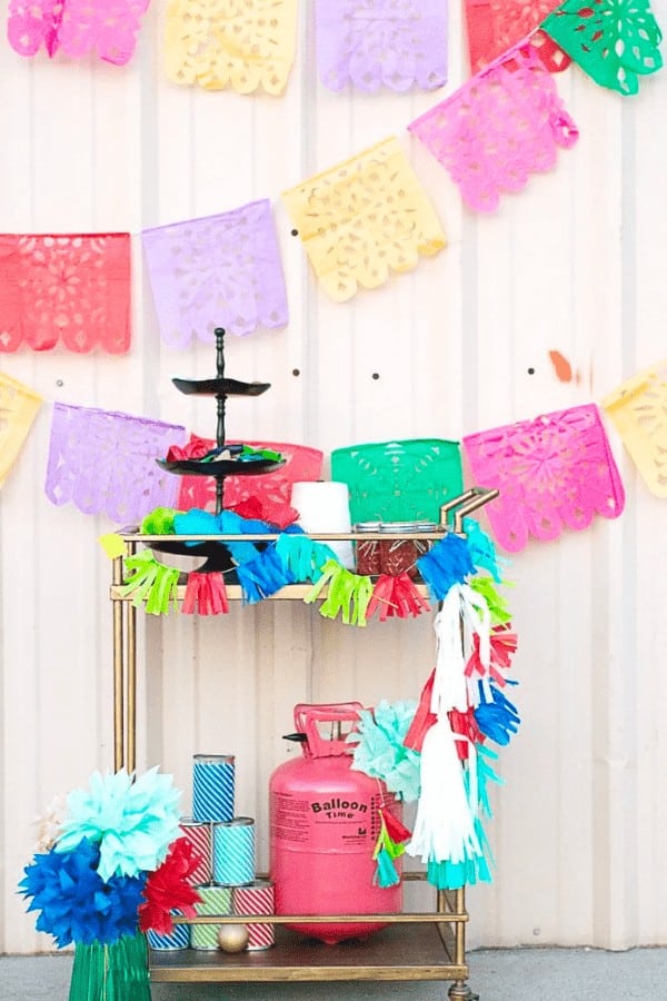 24 Papel Picado Banner