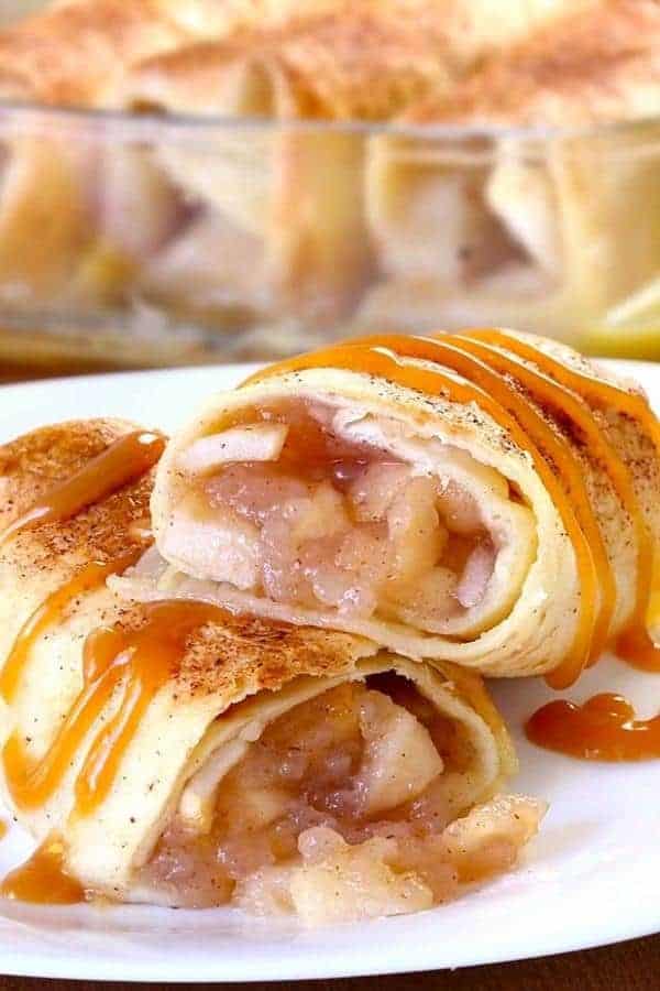 APPLE PIE ENCHILADAS