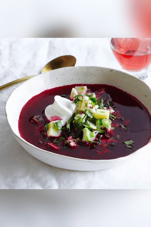 Chilled Russian Borscht