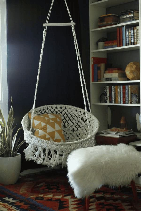 Round Macrame Chair