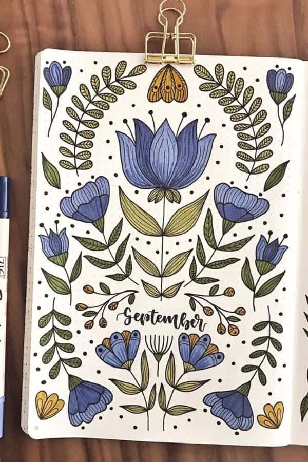 Creative September Cover Spread