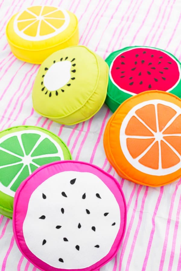 Fruit Slice Pillows