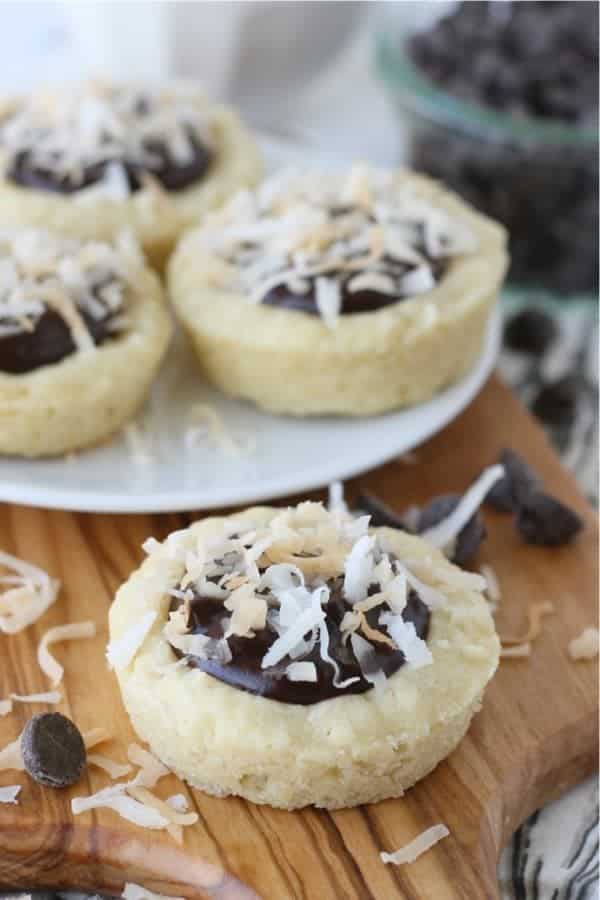 Coconut Sugar Cookie Cups