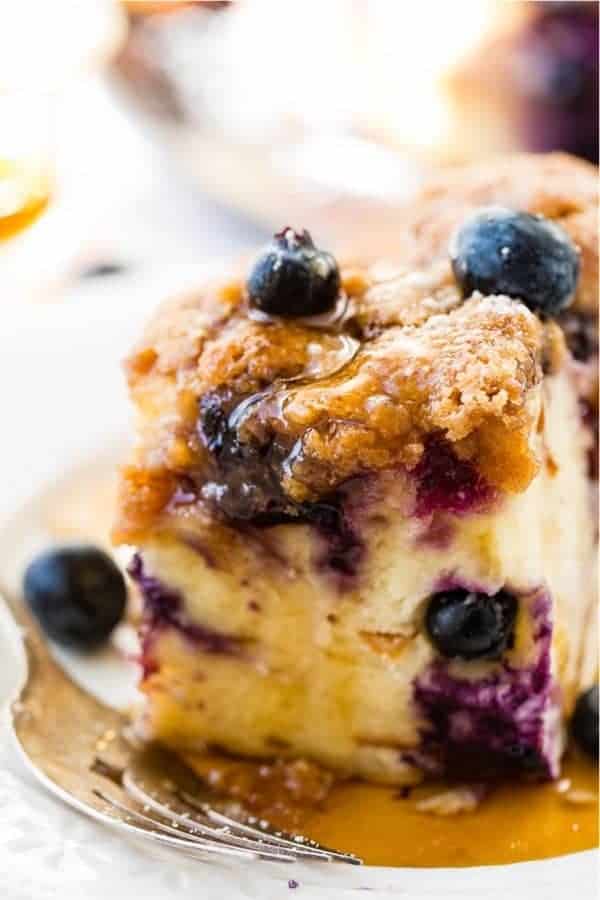 Instant Pot Blueberry French Toast Bake 3 Ways