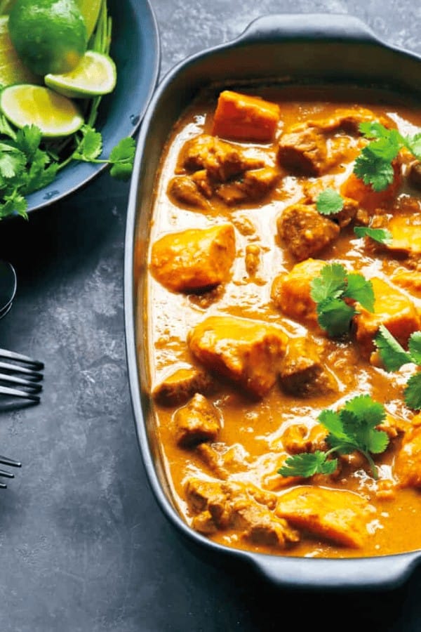 Slow Cooker Lamb & Sweet Potato Curry