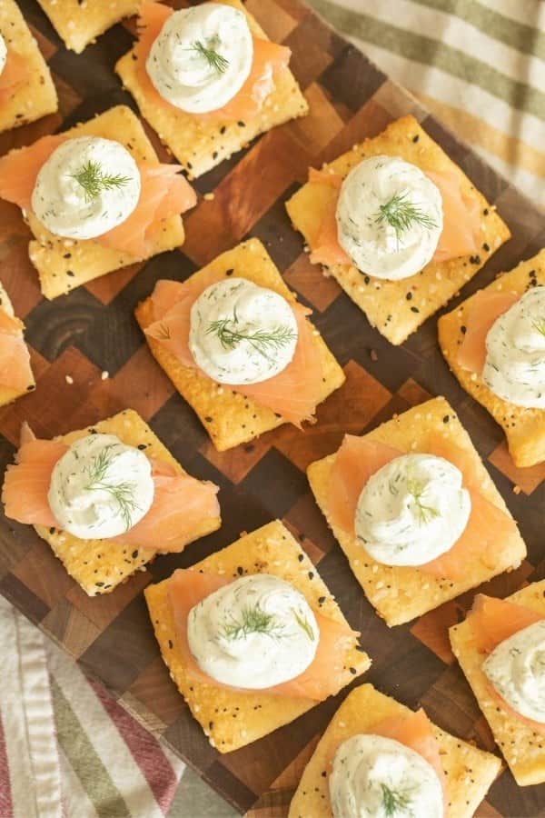 SMOKED SALMON APPETIZER