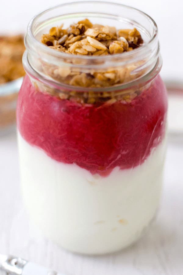 Rhubarb Compote Parfaits