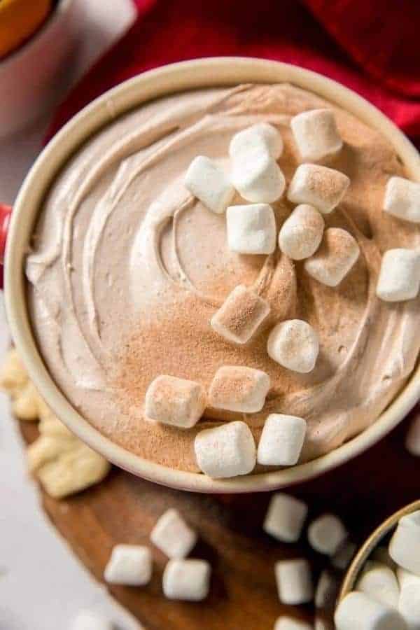 3-INGREDIENT HOT CHOCOLATE DIP