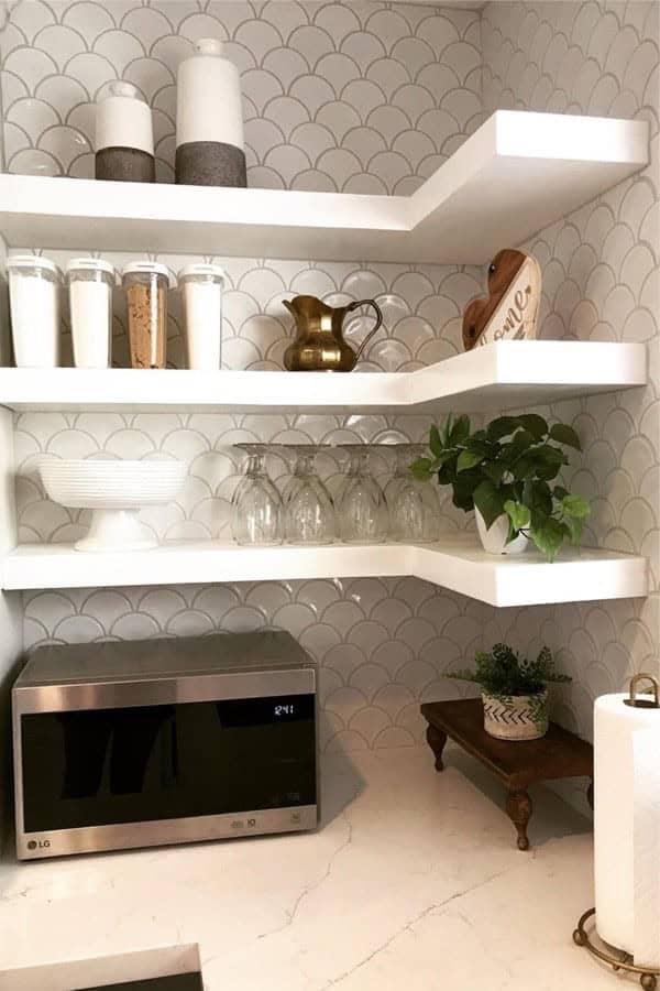 Corner Floating Shelves