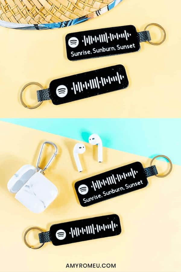 Spotify Code Keychain