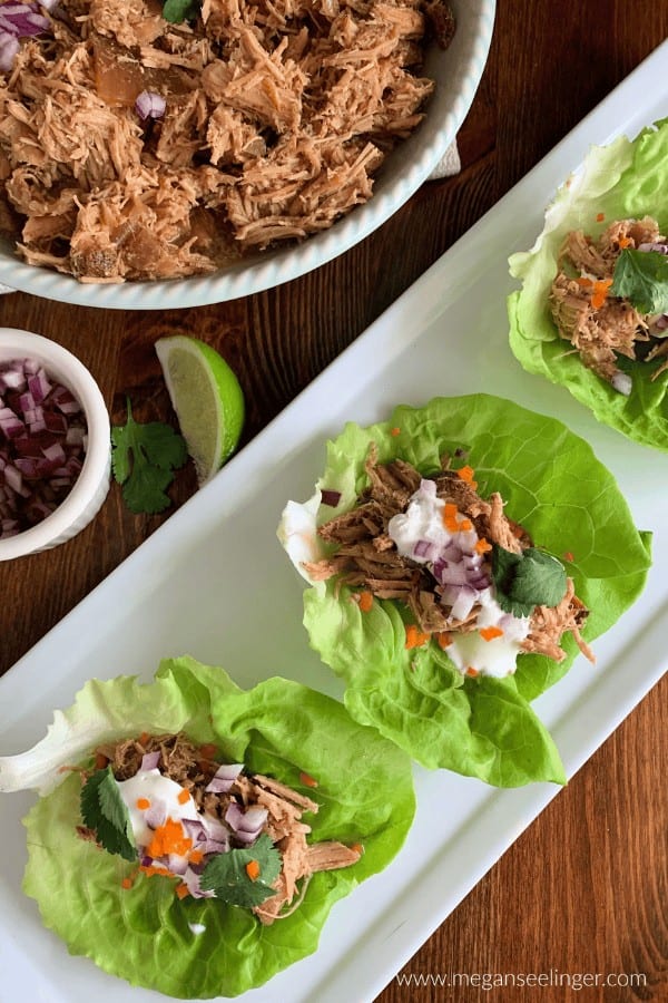 Pork Lettuce Wraps