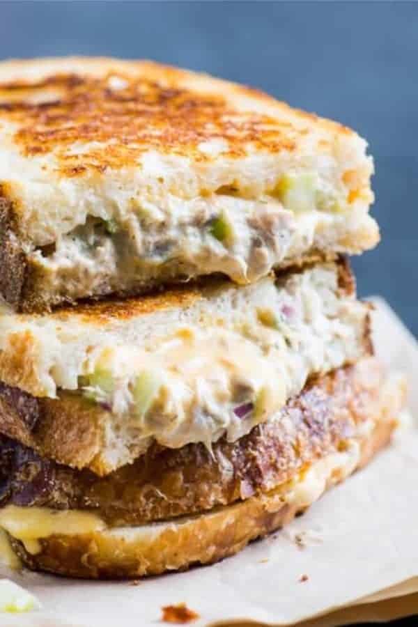 Dad’s Grilled Tuna Melt