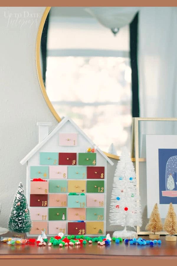 Modern DIY Advent Calendar