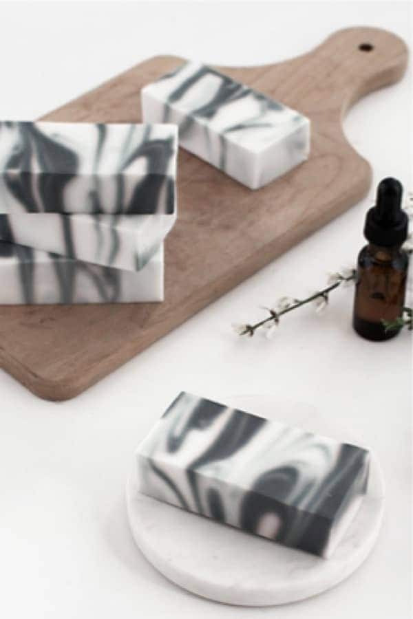 DIY Marbled Soap