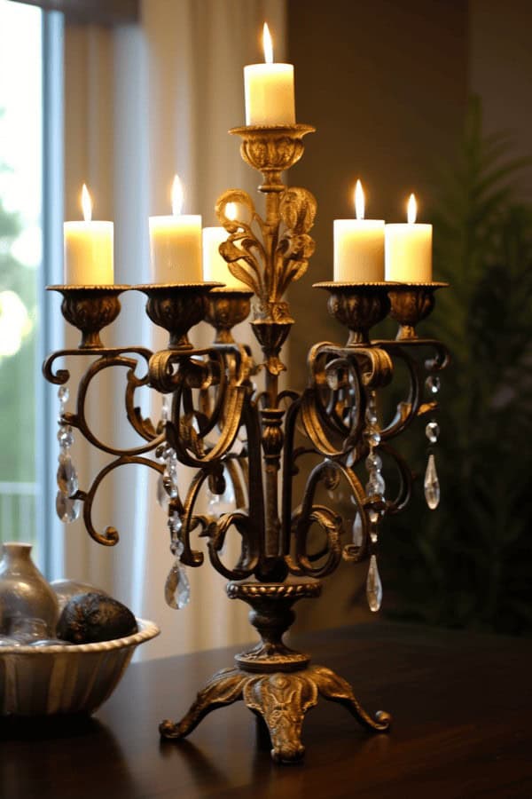 Candelabra Centerpiece