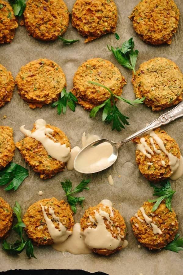 VEGAN GF PUMPKIN LENTIL FALAFEL