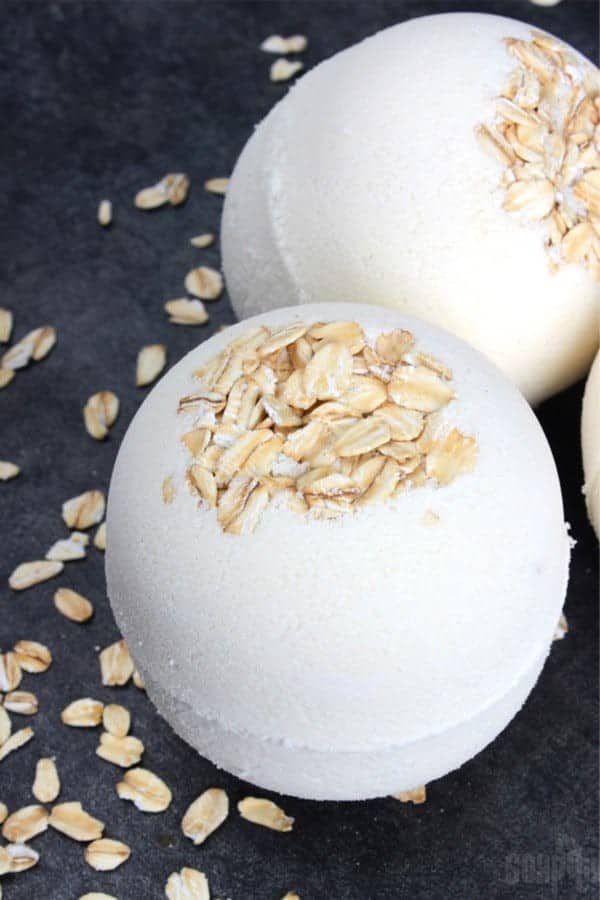 DIY Oatmeal Bath Bombs