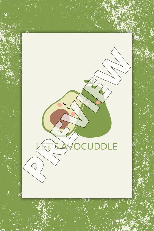 LET’S AVOCUDDLE