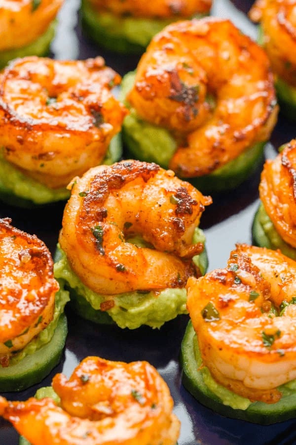 Avocado Cucumber Shrimp