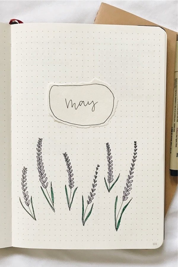 Lavender Monthly Cover