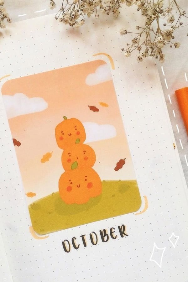 Adorable Pumpkin Cover Page