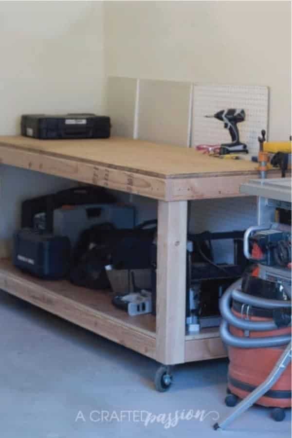 How To Build A Garage Workbench