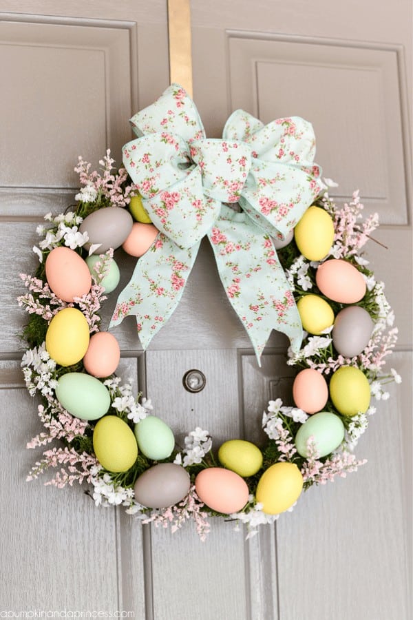 Easter Egg Wreath