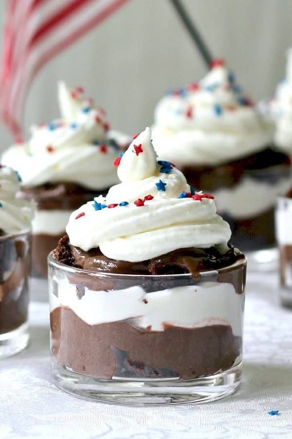 CHOCOLATE BROWNIE TRIFLE