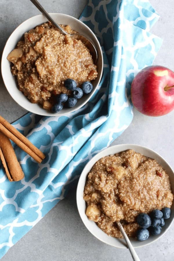 Apple Cinnamon Quinoa Porridge