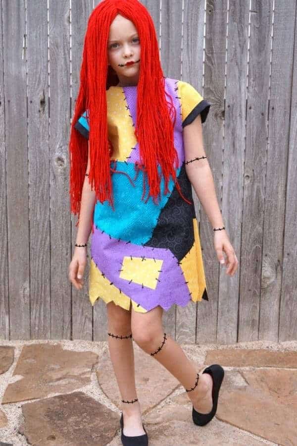 NIGHTMARE BEFORE CHRISTMAS SALLY COSTUME