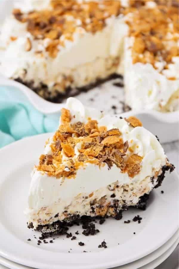 Frozen Butterfinger Pie