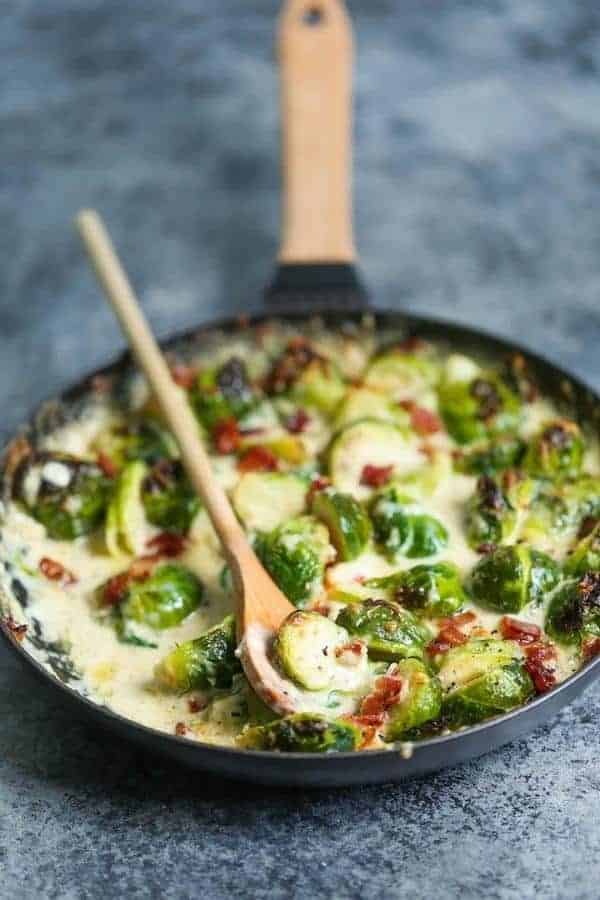 BRUSSELS SPROUTS GRATIN