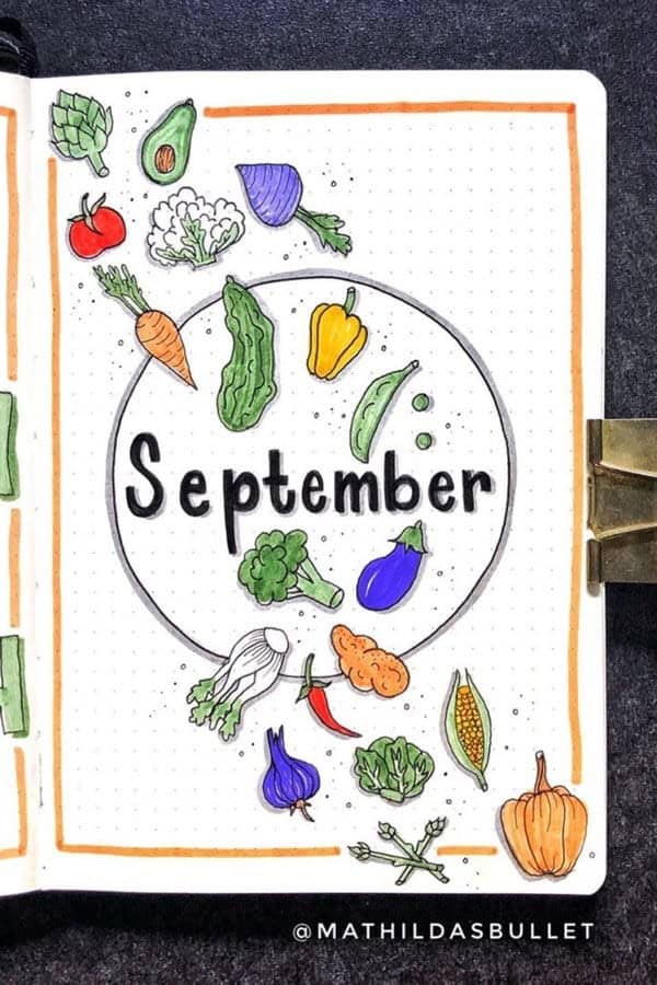 Veggie Doodle Monthly Cover