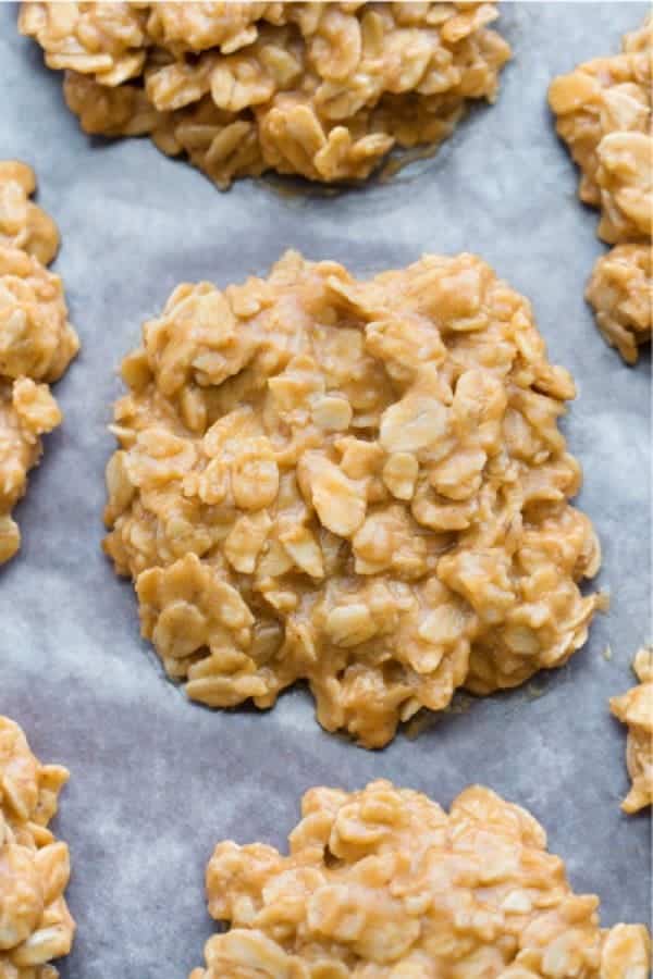 Peanut Butter No Bake Cookies