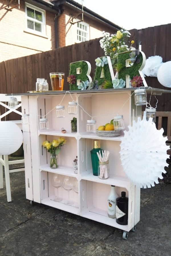 OUTDOOR BAR DIY WITH HOBBYCRAFT