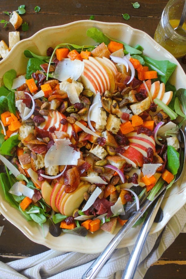 Maple Butternut Squash Salad