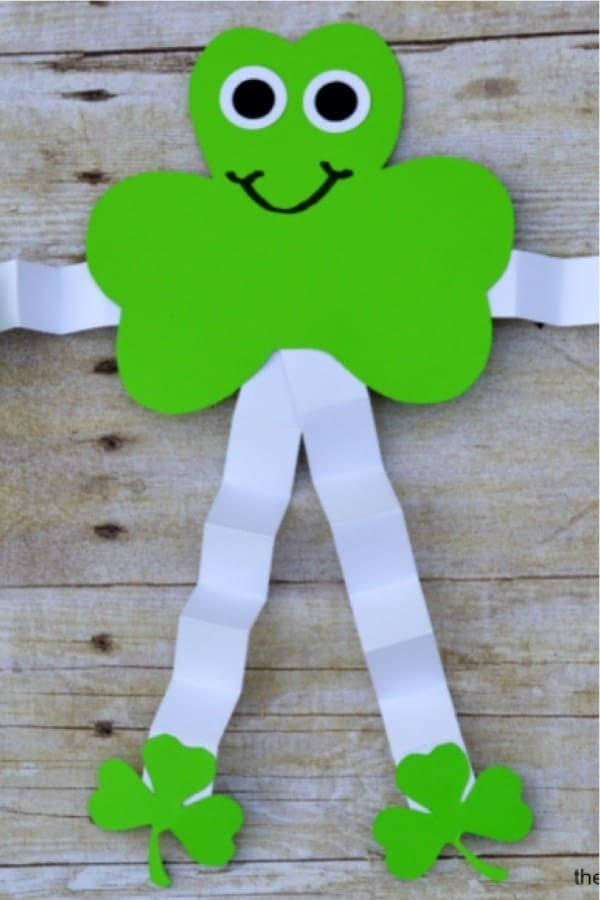 St. Patrick’s Day Shamrock Man Craft