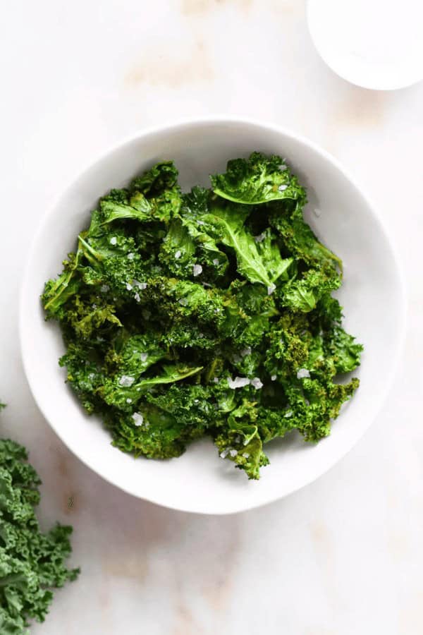 Air Fryer Ranch Kale Chips