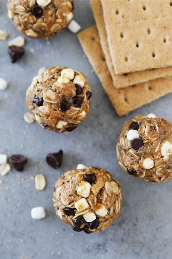 S’mores Energy Bites