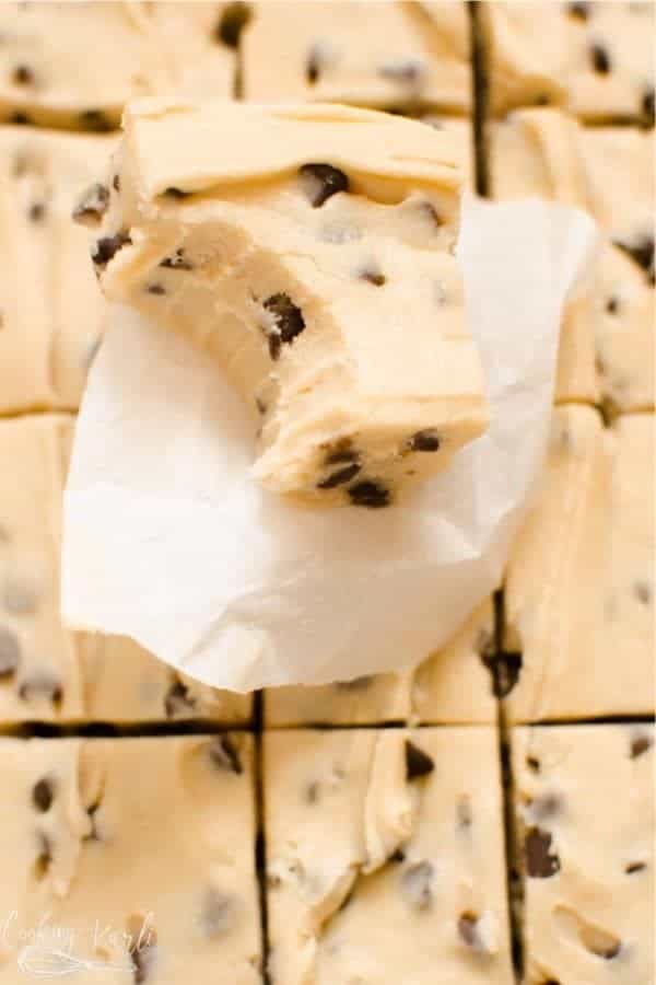 Cookie Dough Fudge No Bake Recipe