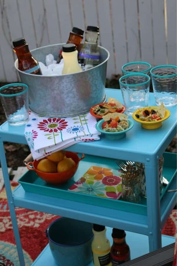 BEVERAGE CART MAKEOVER