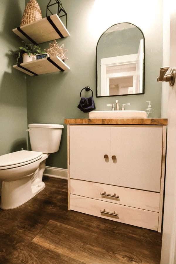 Vanity For Pedestal Sink