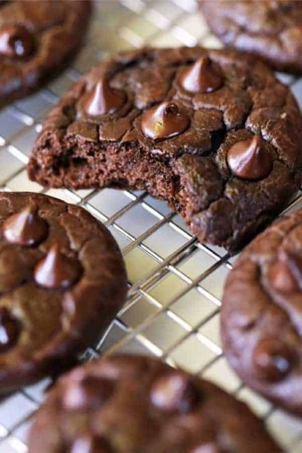 Soft & Chewy Keto Chocolate Cookies